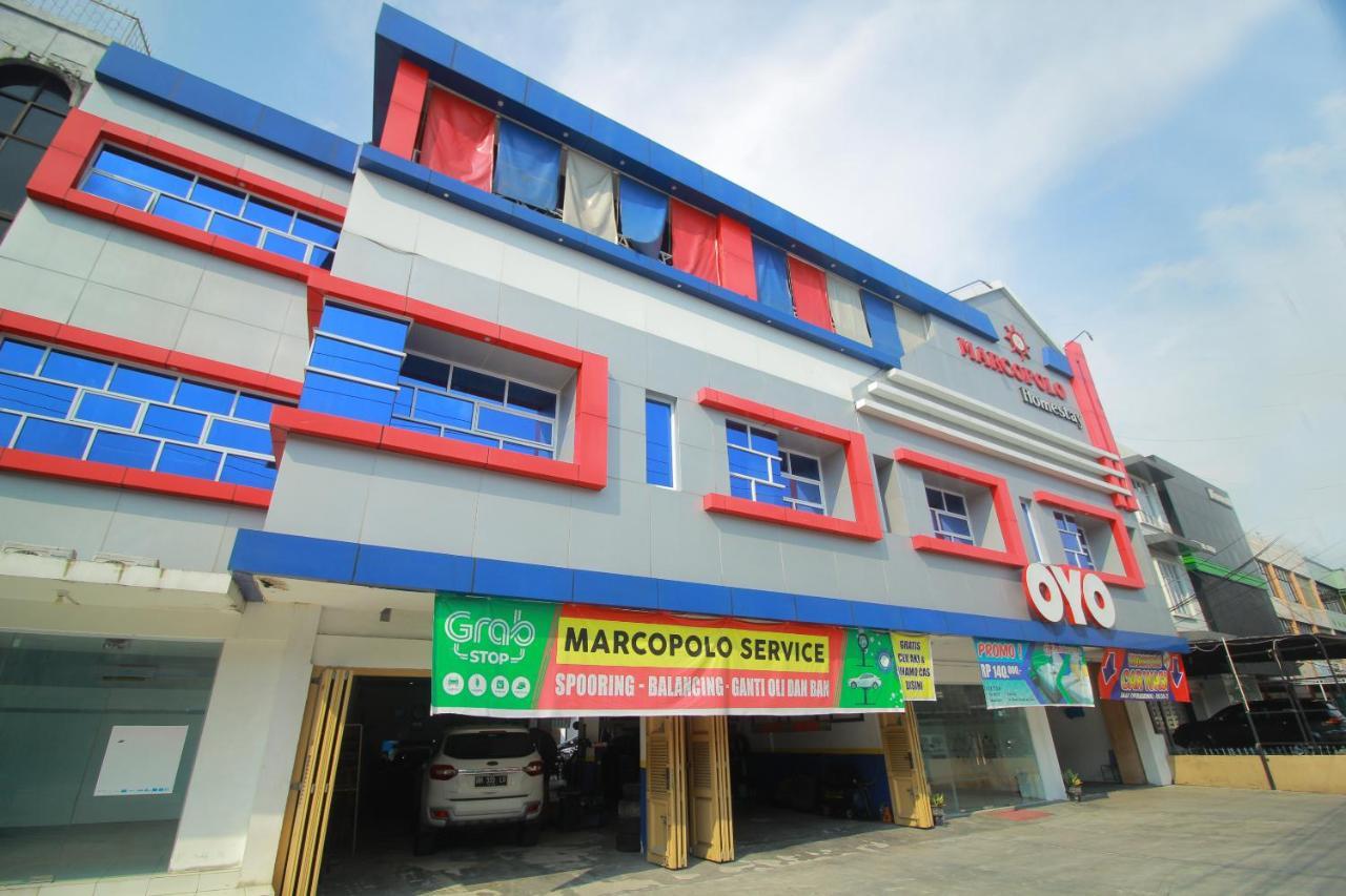Oyo 1825 Marcopolo Homestay Pekanbaru Exterior foto